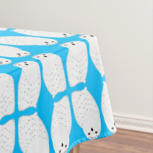 Nappe Hibou des neiges glamour moderne (In Situ)