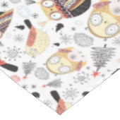 Nappe Hibou drôle de texture (Angle)