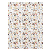 Nappe Hibou drôle de texture (Devant)