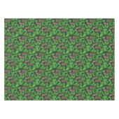 Nappe Hiboux dans la forêt sur fond vert foncé (Devant (Horizontal))