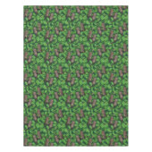 Nappe Hiboux dans la forêt sur fond vert foncé (Devant)
