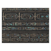 Nappe Hiéroglyphes égyptiens Abalone motif d'or (Devant (Horizontal))