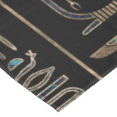 Nappe Hiéroglyphes égyptiens Abalone motif d'or (Angle)