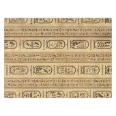 Nappe Hiéroglyphes égyptiens Texture Vintage (Devant (Horizontal))