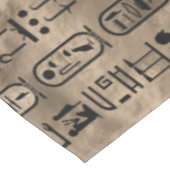 Nappe Hiéroglyphes et divinités égyptiens - or de luxe (Angle)
