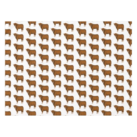 Nappe Highland cow (Devant (Horizontal))
