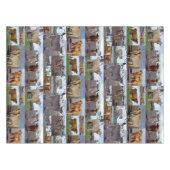 Nappe Highland Cow Photo Collage, (Devant (Horizontal))