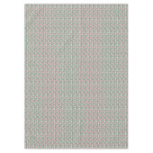 Nappe Hip Flamants roses roses mignonette feuille de pal (Devant)