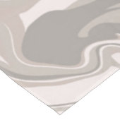 Nappe Hippie les années 70 Gris Marbre Liquide Swirl Boh (Angle)