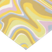 Nappe Hippie les années 70 Marbre Vert Liquide Swirl Boh (Angle)