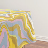 Nappe Hippie les années 70 Marbre Vert Liquide Swirl Boh (In Situ)