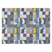 Nappe Hippopotame à feuilles (Devant (Horizontal))