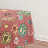 Nappe HOGWARTS™ Maisons Motif de biscuits de vacances (In Situ)