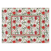 Nappe Holly et poinsettia (Devant (Horizontal))