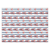 Nappe Homards et étoiles de mer coquettes (Devant (Horizontal))