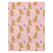 Nappe Homme de pain d'épice, balles de Noël (Devant)