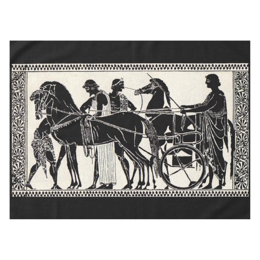 Nappe hommes et copie romains antiques de chevaux (Devant (Horizontal))