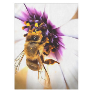 Nappe Honey Bee Sur L'Art Acrylique Africain Daisy