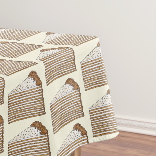 Nappe Honey Cake Russe Ukrainien Dessert Vente de pain (In Situ)