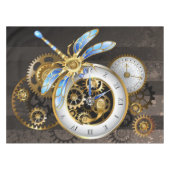 Nappe Horloge à vapeur avec libellule mécanique (Devant (Horizontal))