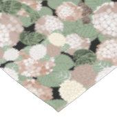 Nappe  Hortensias Verdes y Pájaros (Angle)