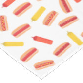 Nappe Hot Dog Fast Food Motif barbecue (Angle)
