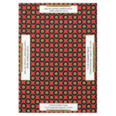 Nappe Housse de table pour salon professionnel or blanc (Devant)