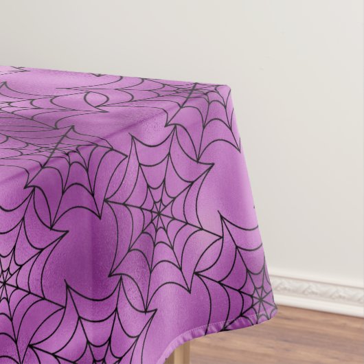 Nappe Huile violette sans joint et toiles noires Hallowe (In Situ)