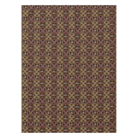 Nappe Hunt Club Plaid with Wildlife Game | Motif d'autom (Devant)