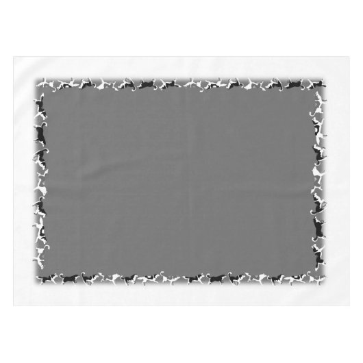 Nappe Husky Nappe d'art Husky Malamute (Devant (Horizontal))