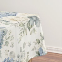 Hydrangea Bleu Poussiéreux Rose Blanche Crème Flor
