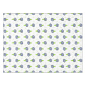 Nappe Hydrangea Bleu Vase Vert Motif Côté Mer (Devant (Horizontal))