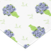 Nappe Hydrangea Bleu Vase Vert Motif Côté Mer (Angle)