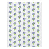 Nappe Hydrangea Bleu Vase Vert Motif Rayure Côtière (Devant)