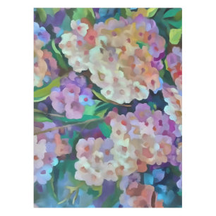 Nappe Hydrangée artistique Hortensia Art Abstrait floral