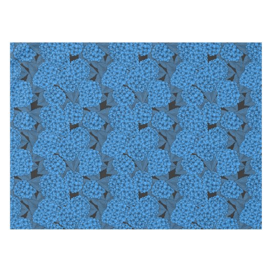 Nappe Hydrangée bleue (Devant (Horizontal))