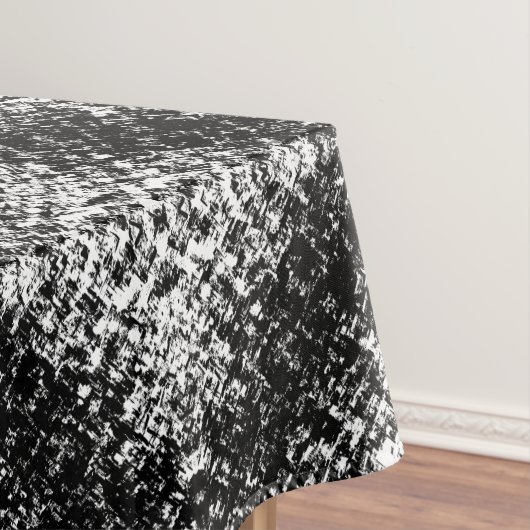 Nappe Hypnotic Abstract Black And White Modern Art (In Situ)