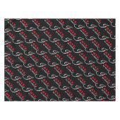 Nappe I love (ajouter votre texte) Cadeau Saint-Valentin (Devant (Horizontal))