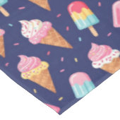 Nappe Ice cream, popsicles and cherries pattern (Angle)
