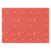 Nappe Icône de la foudre Flash et motif doodle (Devant (Horizontal))