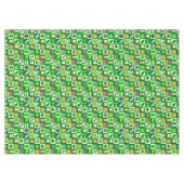 Nappe Icônes de la Saint-Patrick Motif sans couture (Devant (Horizontal))