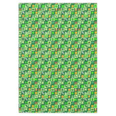 Nappe Icônes de la Saint-Patrick Motif sans couture (Devant)