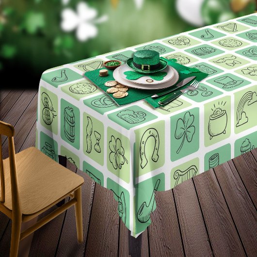 Nappe Icônes tirées à la main de St. Patrick ID635