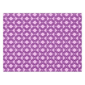 Nappe Ikat Aztec Tribal - Améthyste violet et violet (Devant (Horizontal))