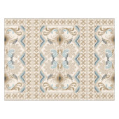 Nappe Ikat Chevron Paisley (Devant (Horizontal))