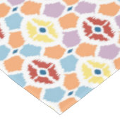 Nappe Ikat coloré de diamants géométrique (Angle)