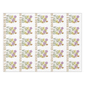 Nappe Il Est Ressuscité Pâques Floral (Devant (Horizontal))