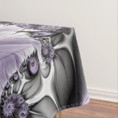 Nappe Illusion Lilac Abstrait Floral Fractal Art Imagina (In Situ)