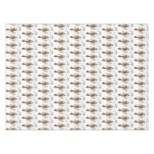 Nappe Illustration amusante de poulet cool (Devant (Horizontal))