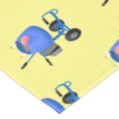 Nappe Illustration amusante du mélangeur de ciment bleu (Angle)